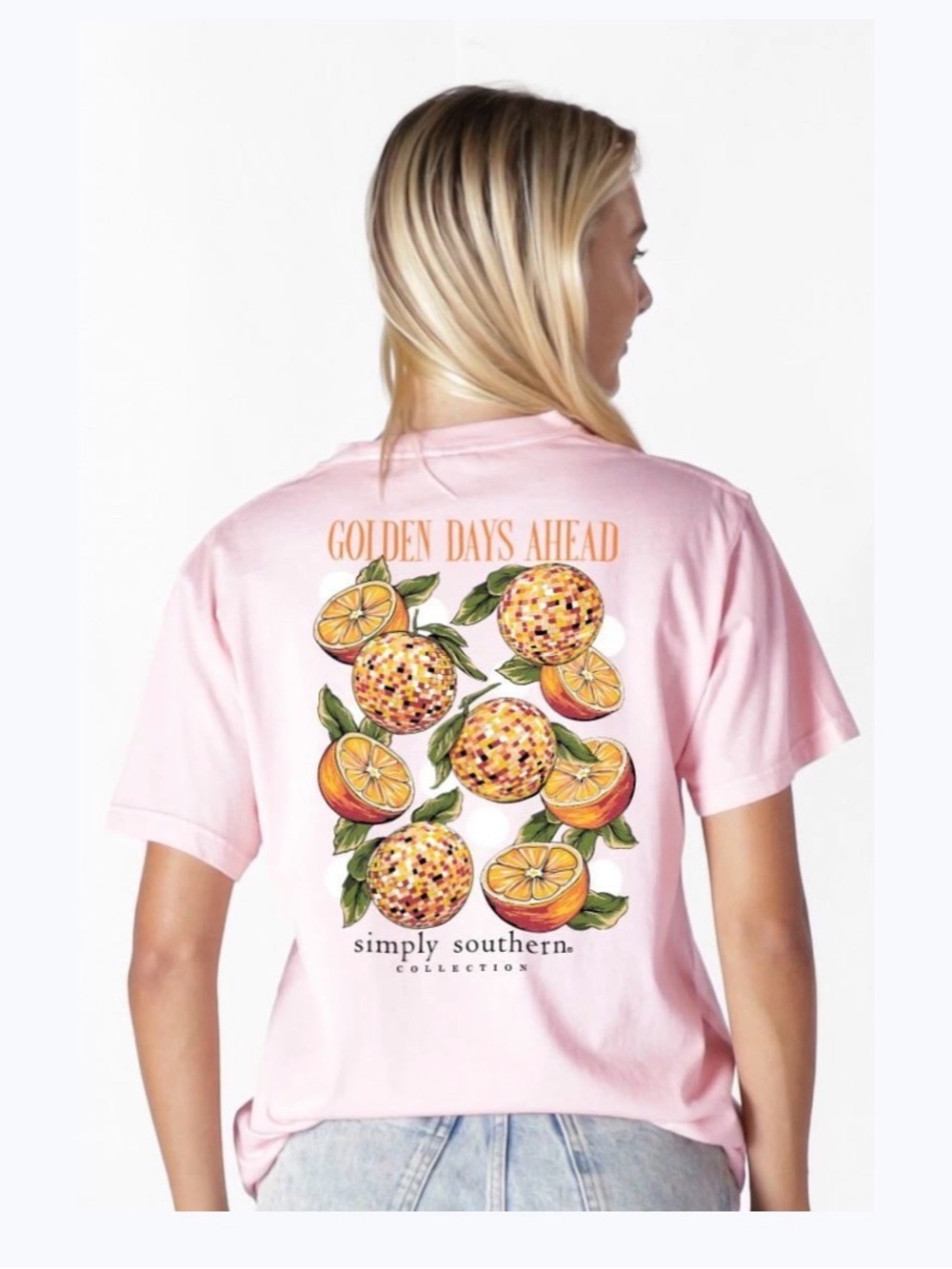 Simply Southern NWT Golden Days Ahead 100% Cotton Tee